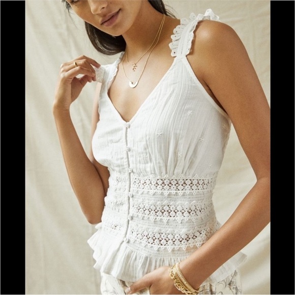 Anthropologie Forever That Girl Cami Tank Large NEW - Picture 1 of 9